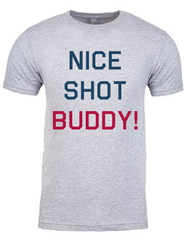 Nice Shot Buddy - Men's Varsity Tee